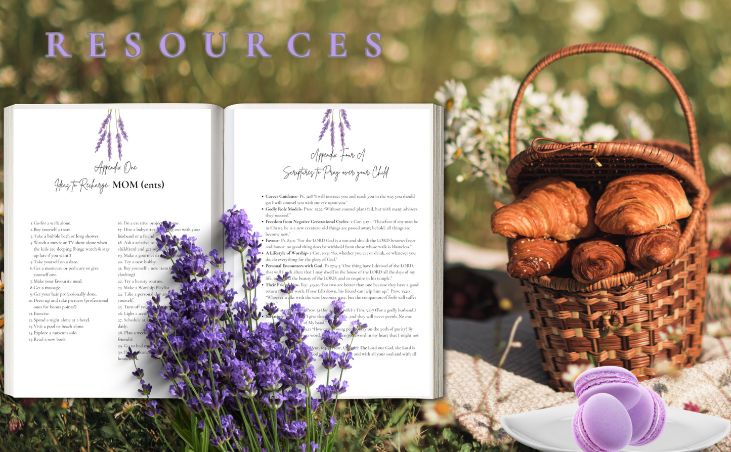 One Thing Weekly Journal for Christian Moms